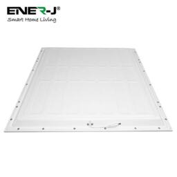 ENER-J Pack of 3 595x595 Backlit Panels 2pcs Pack Lifud Driver 4000 lumens TP in White - thumbnail 4