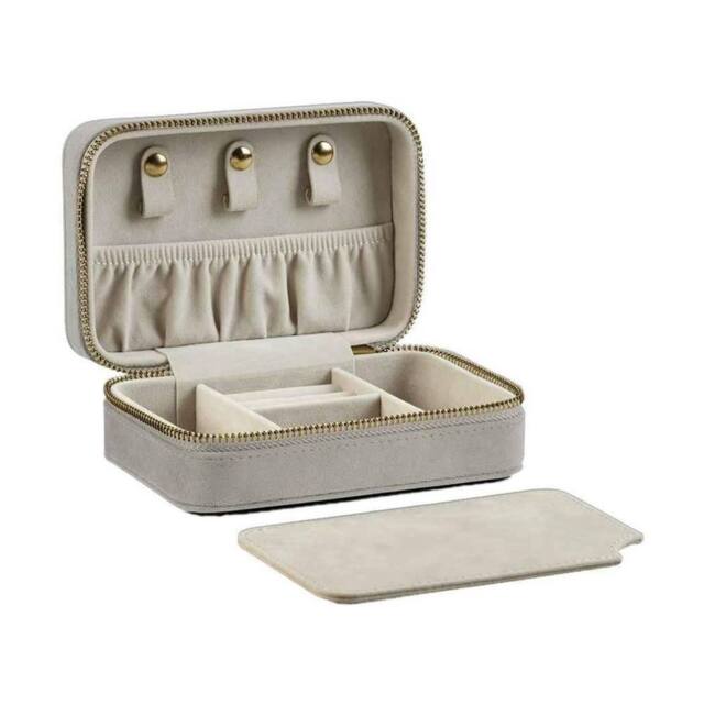 Bagbase Women's Travel Velvet Jewellery Box in Grey - image 1