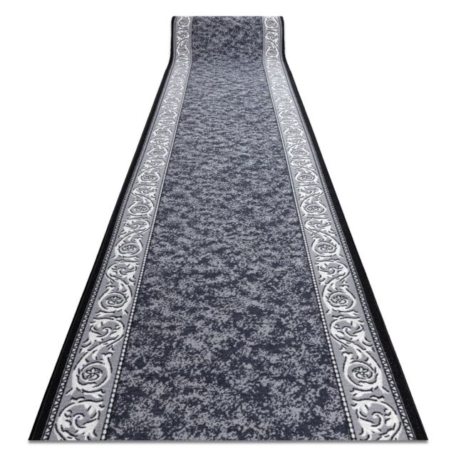 RugsX Anti-Slip Romantic Runner in Grey - Size: 67 cm x 410 cm - image 1