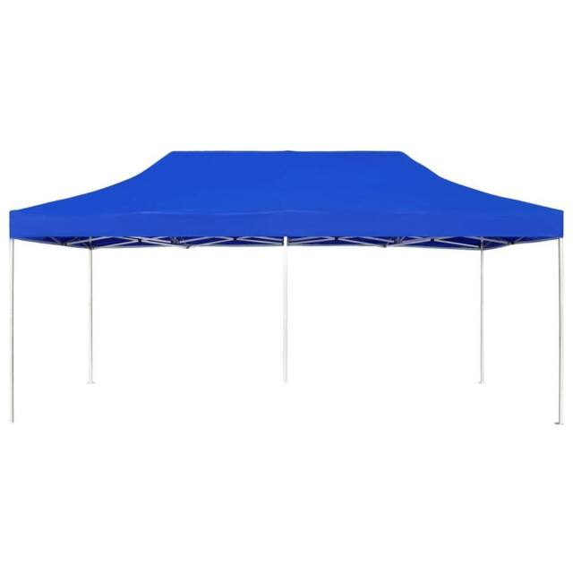 Berkfield Home Professional Folding Party Tent Aluminium 6x3 m Blue - image 1