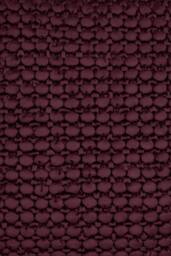Appletree 'Bobble' Velvet Filled Cushion in Dark Red - Size: 55 cm x 55 cm - thumbnail 4