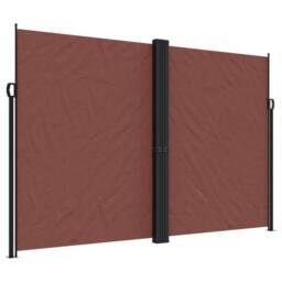 Berkfield Home Retractable Side Awning Brown 220x1000 cm - thumbnail 3