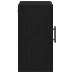 Berkfield Home Wall Cabinet Black Oak 60x31x60 cm Engineered Wood - Size: 60 x 31 x 60 cm - thumbnail 7