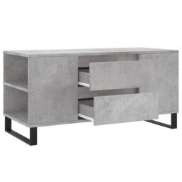 Berkfield Home Coffee Table Concrete Grey 102x44.5x50 cm Engineered Wood - thumbnail 6
