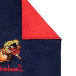 Hy Thelwell Collection Fleece Hug Blanket in Navy - thumbnail 2