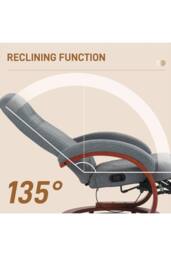 ERGOVEXA Oversized Riser & Recliner Chairs for Elderly, Charcoal grey - thumbnail 4