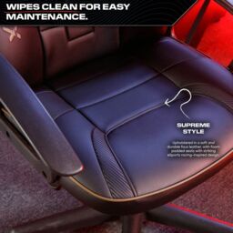 X Rocker Saturn Ergonomic Mid Back PC Gaming Chair with Swivel Base in Gold - thumbnail 7