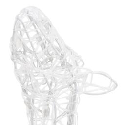 Berkfield Home Pre-lit Acrylic Reindeer Family Christmas Decoration 160 LED Blue - thumbnail 6