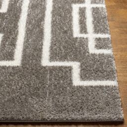Livabliss Cloudy Shag-Modern Ivory Grey Soft Plush Pile Living Bedroom Rug in Dark Grey - Size: 160 cm x 215 cm - thumbnail 5