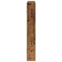 Berkfield Home Wall Shelf Old Wood 43x9x60 cm Engineered Wood in Brown - Size: 43 x 9 x 60 cm - thumbnail 5