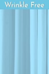 Neel Blue 3x3 Metres Spandex Backdrop Curtain, Wrinkle-Free Polyester Fabric Backdrop Panel in Baby Blue - thumbnail 3