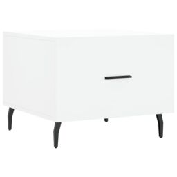 Berkfield Home Coffee Tables 2 pcs White 50x50x40 cm Engineered Wood - Size: 50 x 50 x 40 cm - thumbnail 5