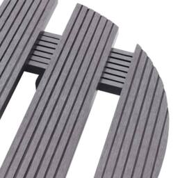 Berkfield Home Plant Trolleys 4 pcs Grey √ò30x7, 5 cm WPC - thumbnail 4