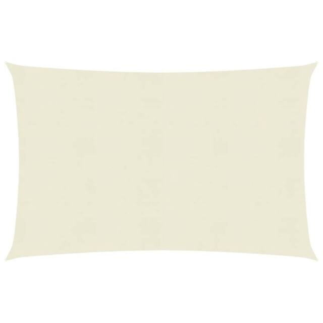 Berkfield Home Sunshade Sail 160 g/m ² Cream 4x5 m HDPE in Beige - image 1