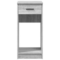Berkfield Home Computer Tower Stand with Drawer Grey Sonoma 35x45x77 cm - Size: 35 x 45 x 77 cm - thumbnail 5