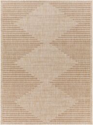 Livabliss Tuareg Global Beige Ivory Blue Graphic In- & Outdoor Rug in Tan - Size: 120 cm x 170 cm - thumbnail 2