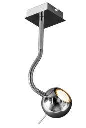 Orsina Luxe Ceiling Light Plate With Polished Metal Trim, Pendant Light Ceiling Plate, Refined Lamp Ceiling Plate in Silver - thumbnail 4