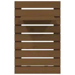 Berkfield Home Wall-mounted Bedside Shelves 2 pcs Honey Brown Solid Wood Pine - thumbnail 6
