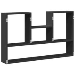 Berkfield Home Wall Shelf Black 99x15x60 cm Engineered Wood - Size: 99 x 15 x 60 cm - thumbnail 6