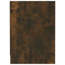 Berkfield Home TV Cabinet Smoked Oak 102x37.5x52.5 cm Engineered Wood in Brown - thumbnail 4