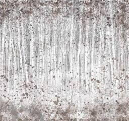 Superfresco Easy Painterly Woods Neutral Print To Order 3m x 2.8m Mural in Beige - thumbnail 2