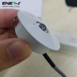 ENER-J 3W Emergency Downlight in White - Size: 25 cm diameter x 19 cm high - thumbnail 3