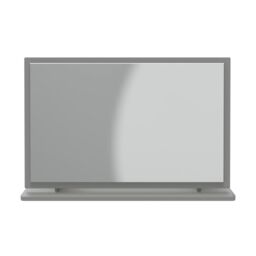 Ready Assembled 2 U Howard Large Mirror (Ready Assembled) in Dark Grey - thumbnail 1