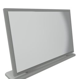 Ready Assembled 2 U Howard Large Mirror (Ready Assembled) in Dark Grey - thumbnail 4