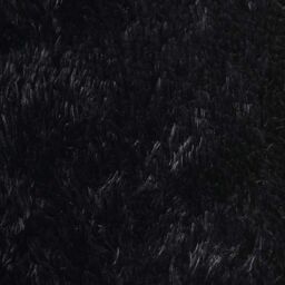 Berkfield Home Shaggy Rug High Pile NAVARRA Black 120x120 cm Polyester - Size: Medium - thumbnail 9