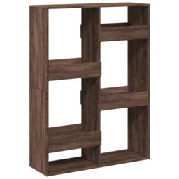 Berkfield Home Room Divider Brown Oak 100x33x135 cm Engineered Wood - Size: 100 x 33 x 135 cm - thumbnail 2