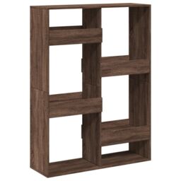 Berkfield Home Room Divider Brown Oak 100x33x135 cm Engineered Wood - Size: 100 x 33 x 135 cm - thumbnail 6