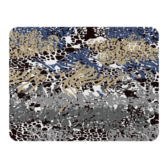 Benjamin Tate Design Mixed Animal Print Blanket in Natural - Size: 120 cm x 150 cm - image 1