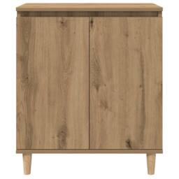 Berkfield Home Sideboard Artisan Oak 60x35x70 cm Engineered Wood in Brown - Size: 60 x 35 x 70 cm - thumbnail 4