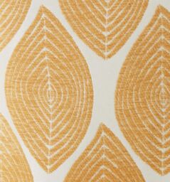 Luxury Living Luxury Bliss Cut Velvet Cushion in Yellow - Size: 45 cm x 45 cm - thumbnail 2