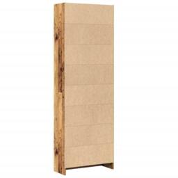 Berkfield Home Bookcase Old Wood 60x24x176 cm Engineered Wood in Brown - Size: 60 x 24 x 176 cm - thumbnail 6