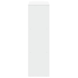 Berkfield Home Room Divider Bookcase¬†3-Tier¬†White 99x29x99 cm Engineered Wood in White - Size: 99 x 29 x 99 cm - thumbnail 6