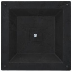 Berkfield Home Parasol Base Square Polyresin 12 kg Bronze in Brown - thumbnail 5