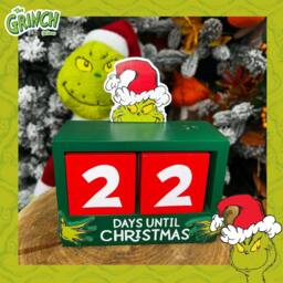 VFM e-Store Grinch Christmas Decoration Festive Gift 16cm x 14cm Green X 1 - Size: 16 cm x 14 cm - thumbnail 3