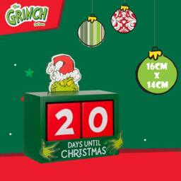 VFM e-Store Grinch Christmas Decoration Festive Gift 16cm x 14cm Green X 1 - Size: 16 cm x 14 cm - thumbnail 2