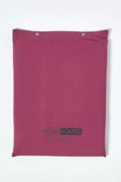 Homescapes Egyptian Cotton Fitted Sheet 12 inch 200 Thread Count in Plum - Size: Super King Fitted - thumbnail 5