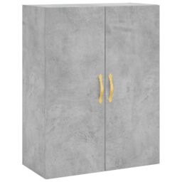 Berkfield Home Wall Mounted Cabinets 2 pcs Concrete Grey 69.5x34x90 cm - thumbnail 5