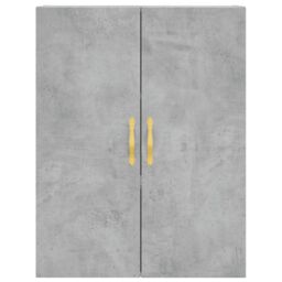 Berkfield Home Wall Mounted Cabinets 2 pcs Concrete Grey 69.5x34x90 cm - thumbnail 6