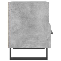 Berkfield Home Modern Bedside Cabinet Concrete Grey 40x35x47.5 cm Engineered Wood - thumbnail 5