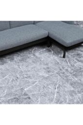 Living and Home 24Pcs Square Stone Effect Self Adhesive Floor Tiles in Grey - thumbnail 3