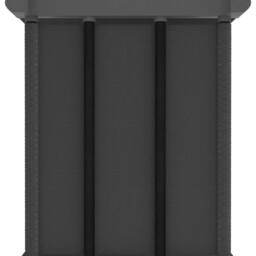 Berkfield Home Modern 4-Cube Display Shelf with Boxes Grey 69x30x72.5 cm Fabric - thumbnail 5