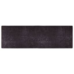Berkfield Home Rug Washable 80x300 cm Anthracite Anti Slip in Black - Size: 100 cm diameter - thumbnail 1