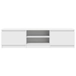 Berkfield Home TV Cabinet White 140x40x35.5 cm Engineered Wood - thumbnail 6