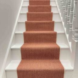 runrug Stair Runner Carpet - Reversible & Durable, 2mm - 'Coastal' in Terracotta - Size: 70 cm x 720 cm - thumbnail 4