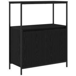 Berkfield Home 5 Piece Bathroom Furniture Set Black Oak Engineered Wood - thumbnail 6