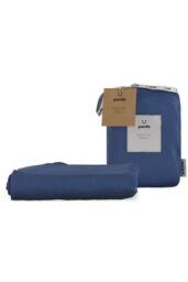 Panda London 100% Bamboo Duvet Cover in Navy - Size: Single - thumbnail 2